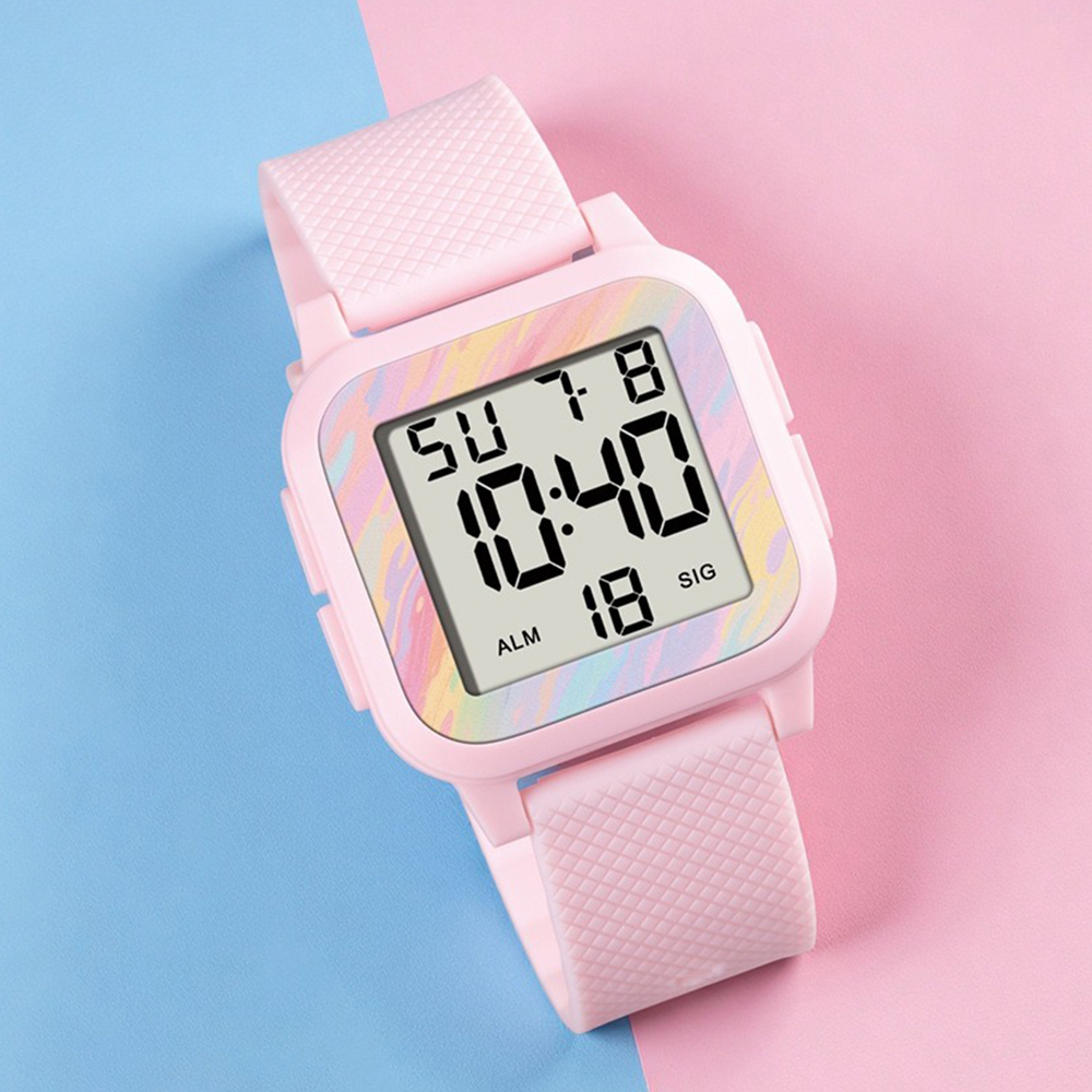 Outdoor Sport Watch - Jam Tangan Olahraga Digital untuk Wanita,