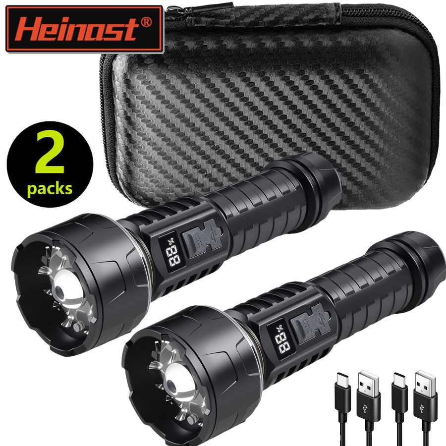 Outdoor Spotlight - 1/2 Buah/Set Senter Led Daya Tinggi