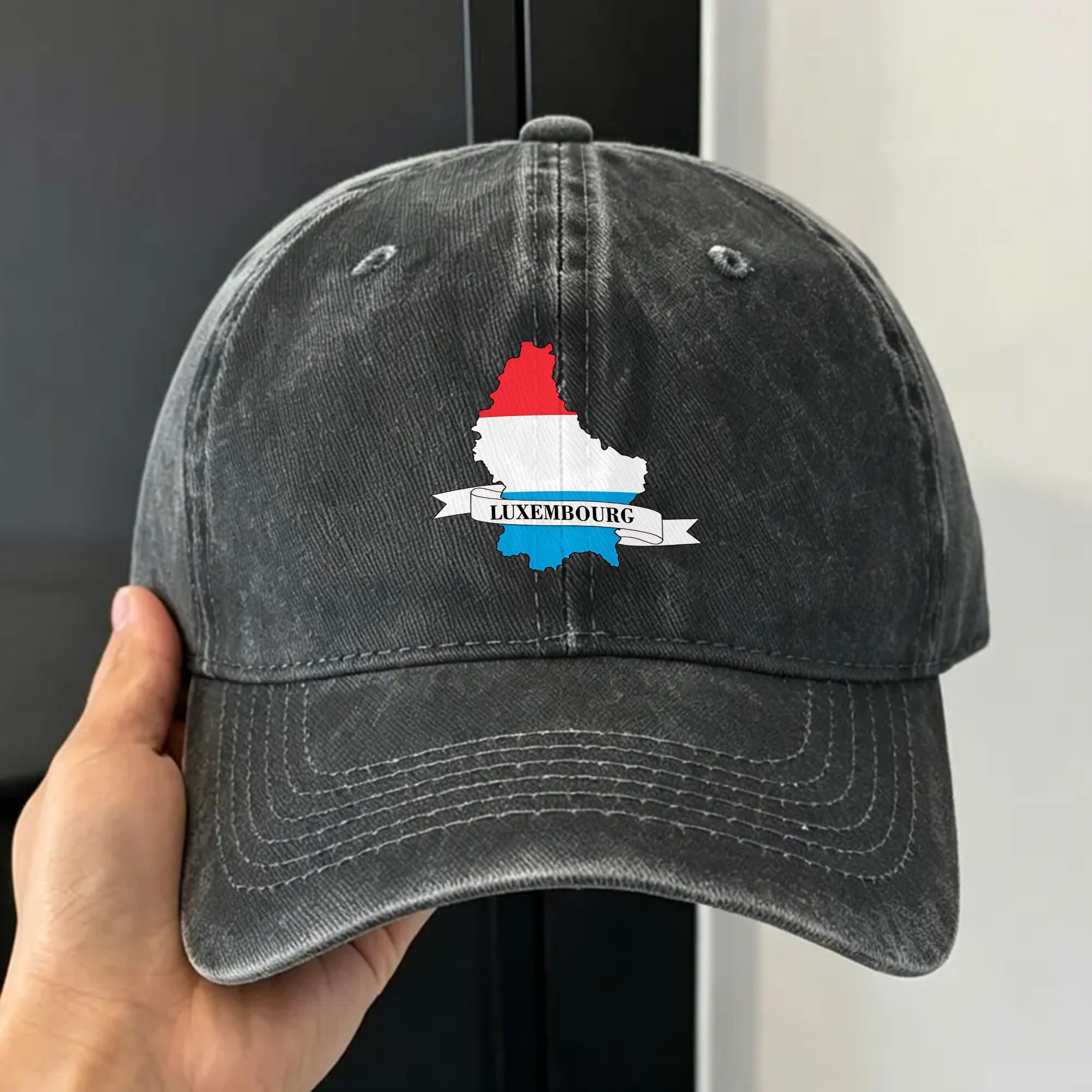 Topi Bisbol Bendera Luksemburg - Outdoor Sport Luxembourg ulasan dan harga