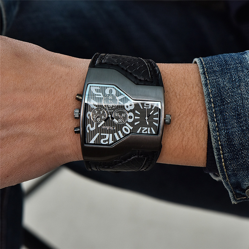 Oulm HP1220 Jam Tangan Kuarsa  - Outdoor Sport Brand ulasan dan harga