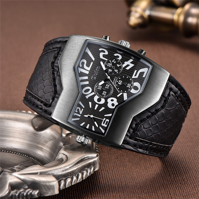 Oulm HP1220 Jam Tangan Kuarsa  - Outdoor Sport Brand ulasan dan harga