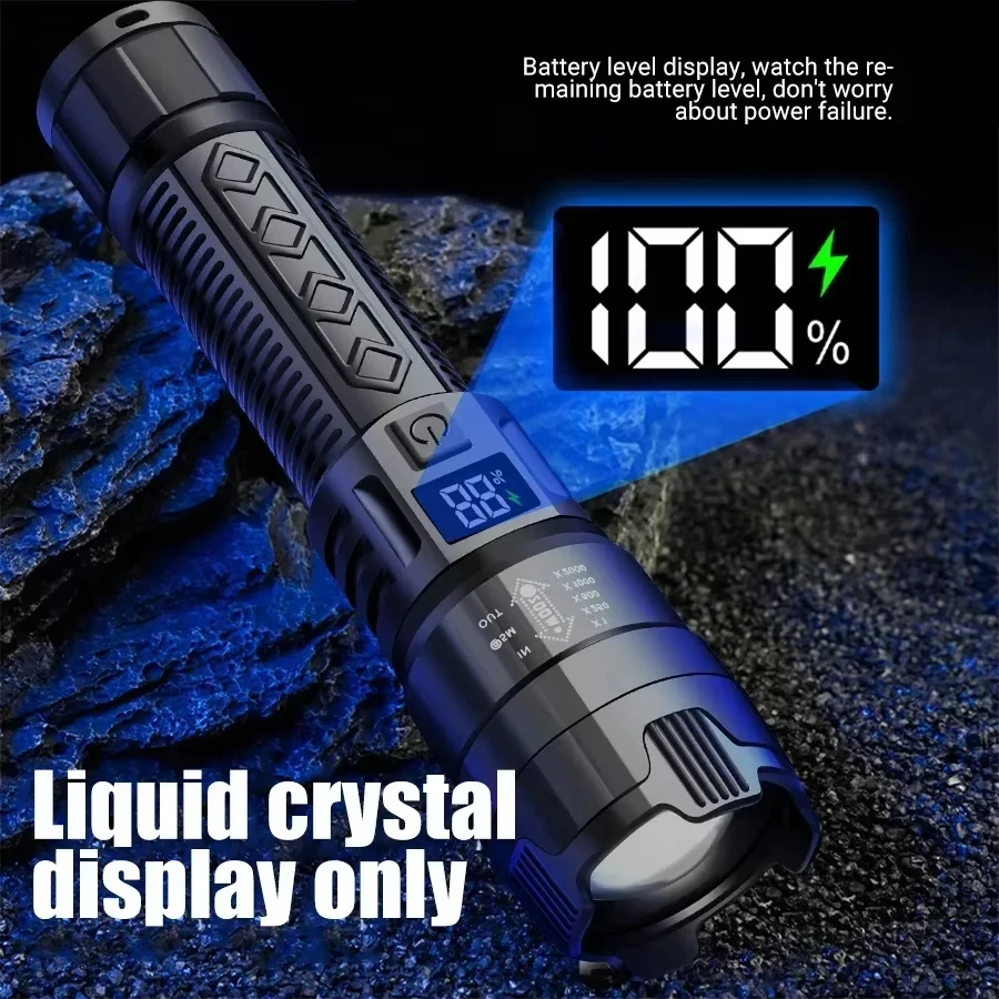 Senter LED Taktis 2000LM USB I - Outdoor Sport Lights ulasan dan harga