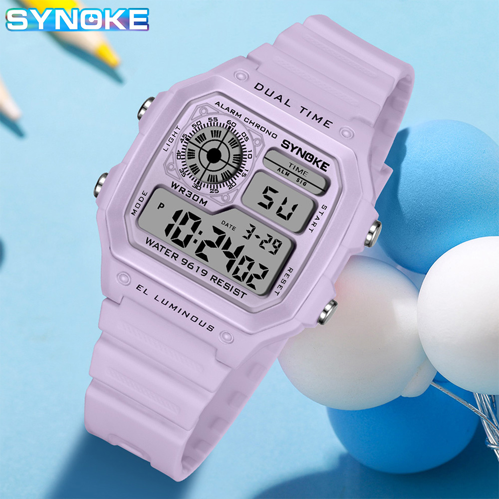 SYNOKE jam tangan Digital wani - Outdoor Sport Watch ulasan dan harga