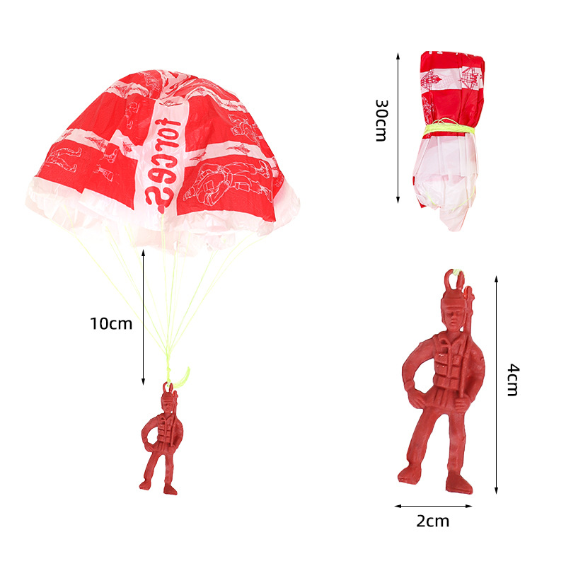 10 buah mainan parasut ejeksi  - Outdoor Sport Games For Kids ulasan dan harga