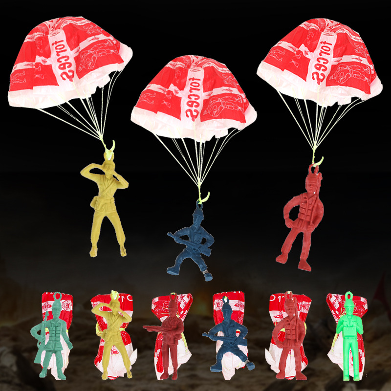10 buah mainan parasut ejeksi  - Outdoor Sport Games For Kids ulasan dan harga