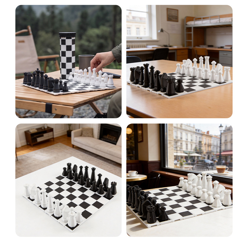Set Permainan Catur Portabel 2 - Outdoor Sport Games For Kids ulasan dan harga